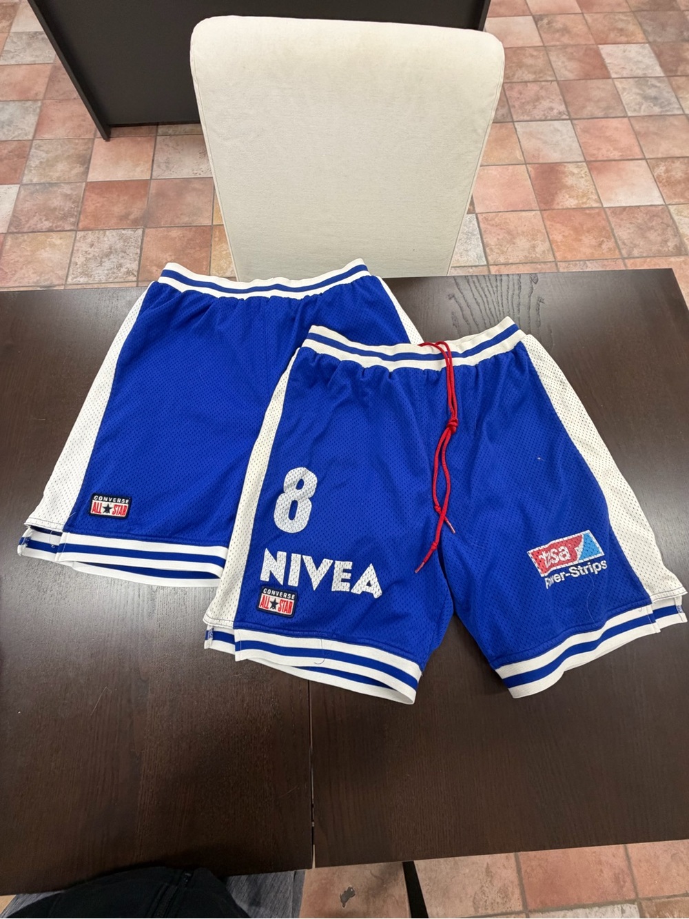 Two pairs of size extra large basketball shorts